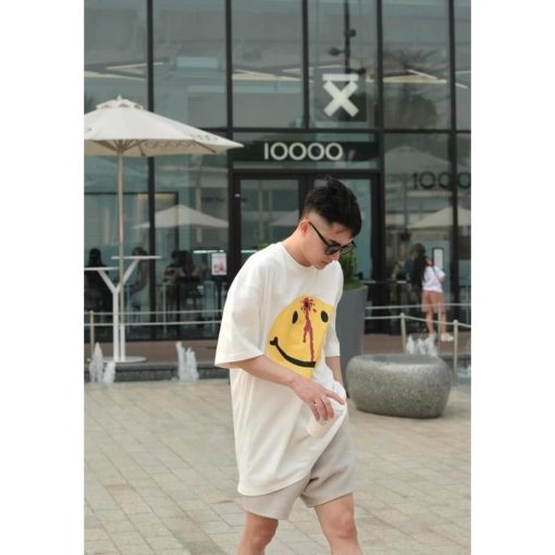 Áo Thun DEW Mặt Cười Hàng Chuẩn Hình 100% Cotton 2 Chiều Dày Dặn - Hàng Full Bọc Tag BuFaLo Clothing - Ảnh 5