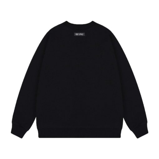 Áo Sweater Champion Nam Nữ, Áo Nỉ Cao Cấp Form Rộng Basic Trẻ Trung Cá Tính Mới Nhất 2024 Bufalo - Ảnh 3