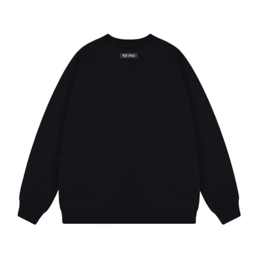 Áo Sweater BUR.BERRY Form Rộng Nam Và Nữ, Áo Nỉ Cao Cấp Basic Hot Trend 2024 Trẻ Trung Năng Động Bufalo - Ảnh 3