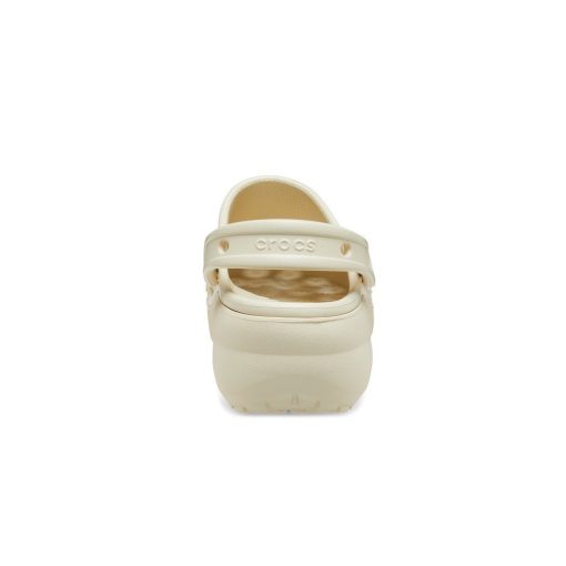 Giày Clog Nữ Crocs Platform Classic - Bone - Ảnh 6
