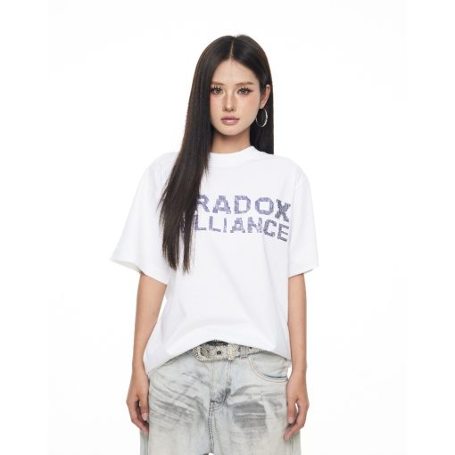 Áo thun BRILLIANCE Cotton PARADOX AT4P1011 - Ảnh 3