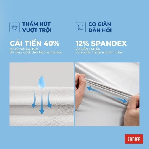 Áo khoác chống nắng nam CANIFA dài tay có mũ kéo khoá bản cải tiến 8OT24S001 - Ảnh 4