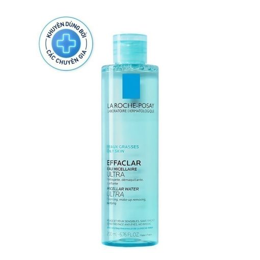 Nước làm sạch sâu và tẩy trang da dầu nhạy cảm La RochePosay Micellar Water 200ml - Ảnh 4