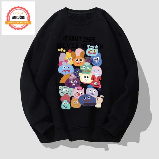 Áo sweater, áo thu đông dài tay, áo thun dài tay nam chất nỉ bông cổ tròn - An cường Official SW013 - Ảnh 4