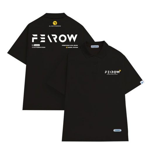 Áo polo nam nữ local brand unisex Fearow Signature - Ảnh 3
