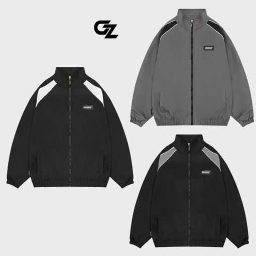 Áo khoác dù  Local Brand TWENTI Viền Phản Quang Năng Động chất gió 2 lớp dày dặn GZ.Store 9112 - Ảnh 2