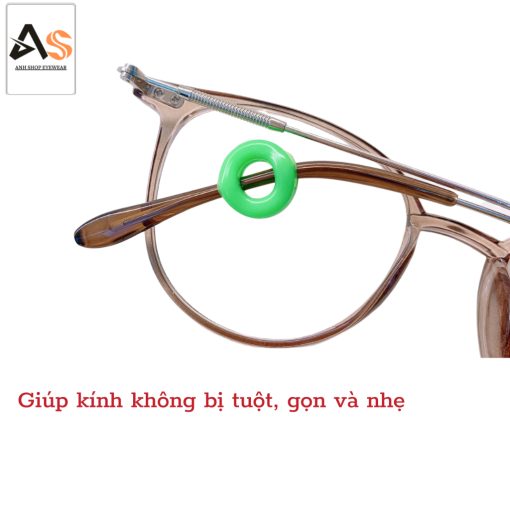 Đệm cài HÌNH TRÒN  chống tuột, hạn chế rơi kính mắt khi đeo PK13 ( chụp loại kính shop tư vấn trước khi đặt đơn ) - Ảnh 3