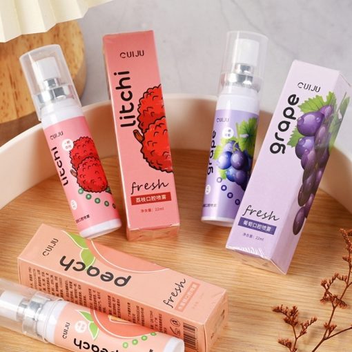 Xịt Thơm Miệng Hoa Quả Thơm miệng sạch sẽ thơm tho Xịt thơm miệng giữ mùi lâu, không chứa cồn DANA - Ảnh 5
