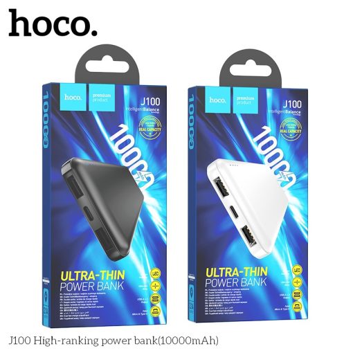 Sạc HOCO j100-10.000mAh,2 cồng sạc ra usb - Ảnh 3