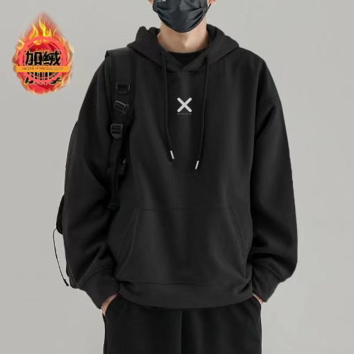 Áo khoác hoodie, áo hoodie nam nữ chất nỉ dày form rộng có mũ giá rẻ HOODIE43 - An Cường Fashion - Ảnh 3