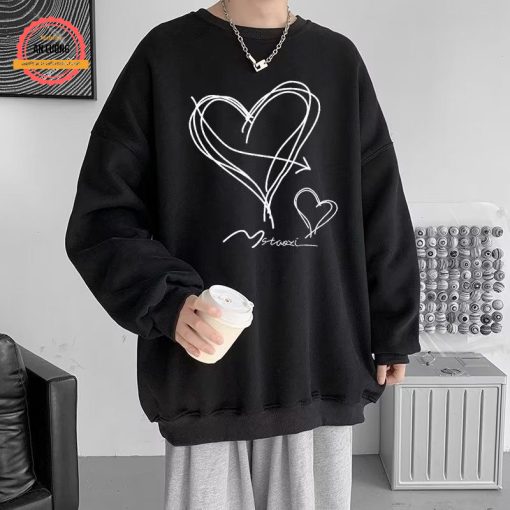 Áo sweater áo thu đông dài tay nam chất nỉ cào bông cổ tròn - An Cường Fashion - Ảnh 2