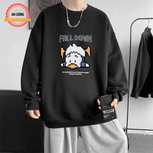 Áo sweater thu đông dài tay nam nữ chất nỉ cào bông cổ tròn SWEATER547 - An Cường Fashion - Ảnh 2