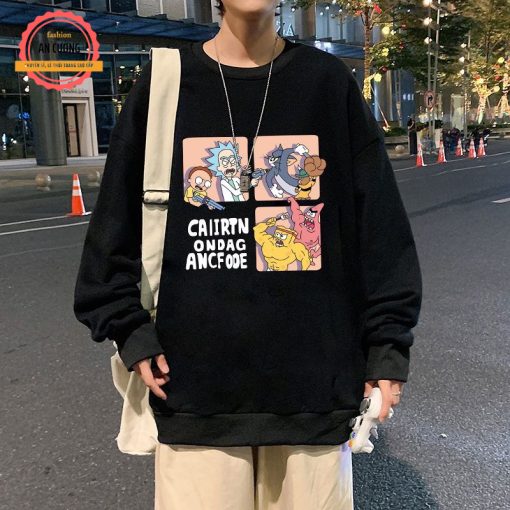 Áo sweater, áo thu đông dài tay, áo thun dài tay nam nữ chất nỉ cào bông cổ tròn SWEATER09 - An Cường Fashion - Ảnh 2