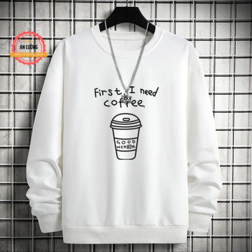 Áo sweater thu đông dài tay nam nữ chất nỉ cào bông cổ tròn - An Cường Fashion - Ảnh 6