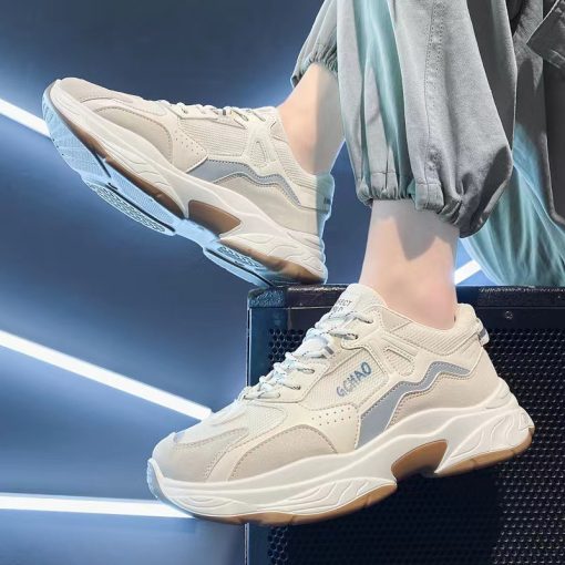 Giày Sneaker Nam Thể Thao GChao Viền Phản Quang phong cách hiện đại - Ảnh 6