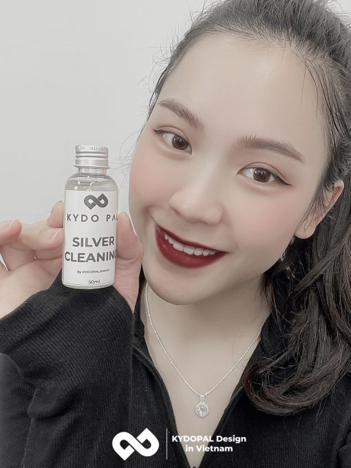 Nước rửa trang sức bạc KYDOPAL làm sạch nhẫn, vòng cổ, bông tai, lắc tay, chân bằng bạc - 9P1 - Ảnh 4