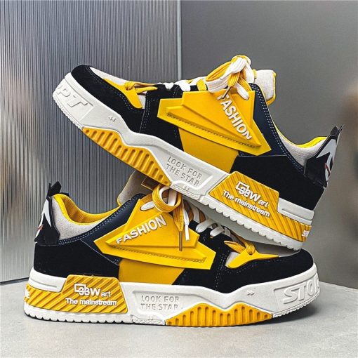 Giày nam sneaker thể thao MAINSTREAMM - giày thể thao phong cách bụi bặm - Ảnh 4