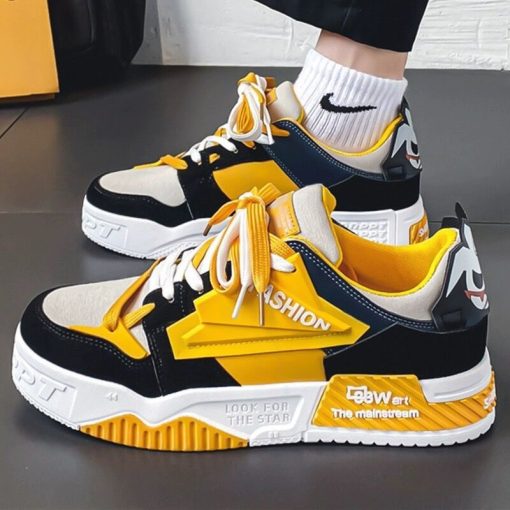Giày nam sneaker thể thao MAINSTREAMM - giày thể thao phong cách bụi bặm