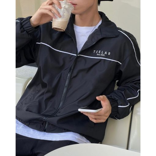 Áo Khoác Gió 2 lớp Teelab Legacy Line Jacket Chống nước Cản gió Có túi trong Local Brand AK074 - Ảnh 5