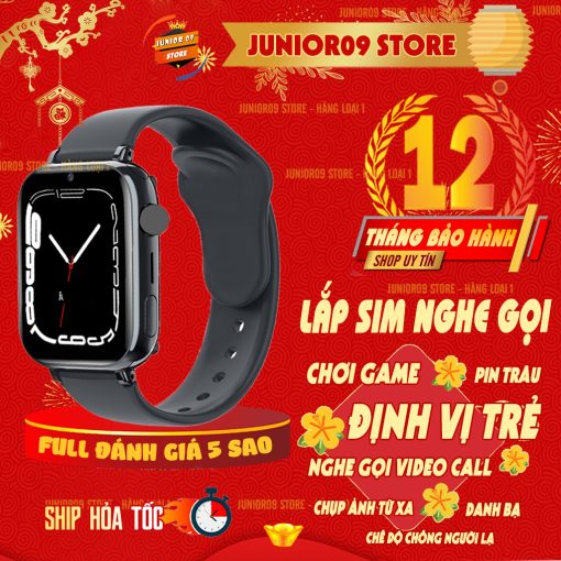 [ ĐỊNH VỊ GPS ] Đồng hồ thông minh Trẻ em JUNIOR09 WATCH KID LUXURY | Lắp sim Nghe gọi độc lập | Video Call | SOS - Ảnh 2
