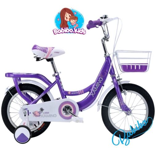 Xe đạp trẻ em, Xe đạp BABIBO cho bé gái Size 12- 20- Babibo.kids - Ảnh 3