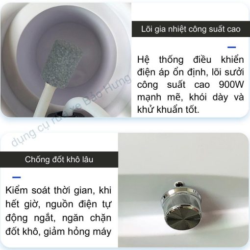 Máy Khử Mùi Khử Khuẩn Nano 1500W Dedrik Brewster Diệt Vi Khuẩn, Đánh Bay Mùi Hôi Ẩm Mốc Trên Xe Ô Tô - Ảnh 5