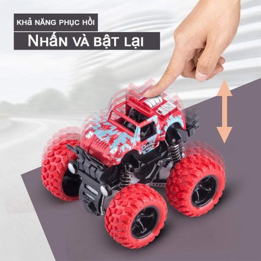 Xe Địa Hình Quán Tính Dẫn Động 4 Bánh Xe Đồ Chơi Con Trai - Ảnh 5