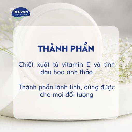 Kem dưỡng Redwin Vitamin E Cream Chính Hãng 300g - Ảnh 5