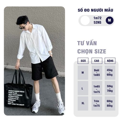 Áo Sơ Mi Trơn Tay Dài Nam Nữ Hàn Quốc Local Brand KATHOLIC Chất Liệu Oxford Form Rộng 3 Màu Trắng, Hồng, Xanh KAT019 - Ảnh 3