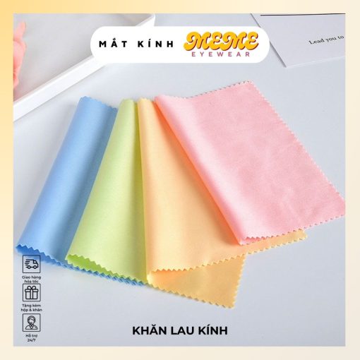 Khăn Lau Kính Đa Năng Chuyên Dụng - Lau Mắt Kính Cận Lau Điện Thoại Mắt Kính MEME [KHĂN LAU] - Ảnh 2