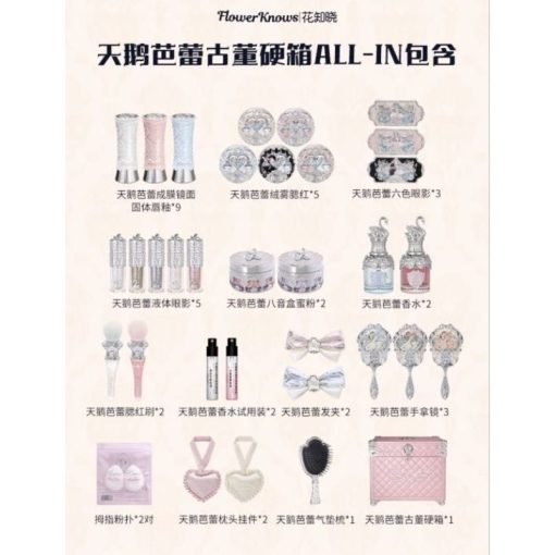 [Đang Về HCM] Bộ Allin Thiên Nga Flower Knows 41 Món Chính Hãng - Ảnh 4