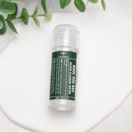 Nước rửa trang sức bạc TLEE dung dịch làm sáng bóng bạc như mới 15ml TLEE JEWELRY PK0116 - Ảnh 3