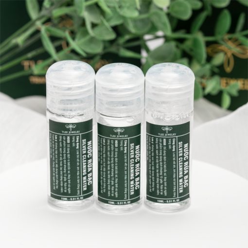 Nước rửa trang sức bạc TLEE dung dịch làm sáng bóng bạc như mới 15ml TLEE JEWELRY PK0116 - Ảnh 4