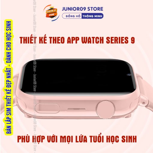[ ĐỊNH VỊ GPS ] Đồng hồ thông minh Trẻ em JUNIOR09 WATCH KID LUXURY | Lắp sim Nghe gọi độc lập | Video Call | SOS - Ảnh 4