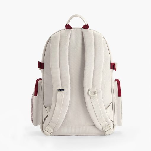 Balo nam nữ đi học đi làm BAMA Border Backpack chống nước nhiều ngăn đựng laptop 15 6 inch - Ảnh 4