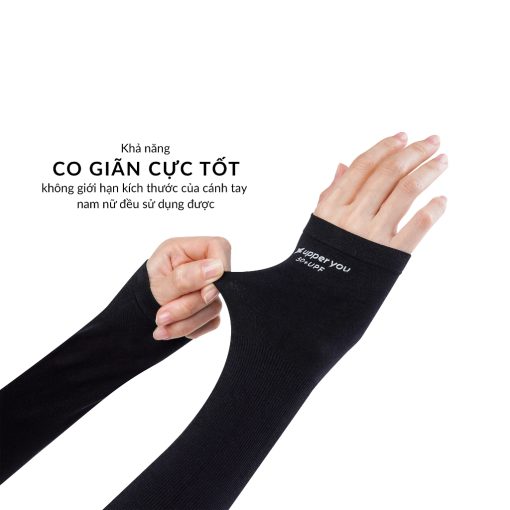 [Combo3] Găng Tay Chống Nắng UV UPF+ Cao Cấp UPPER YOU Xỏ Ngón, Không Xỏ Ngón Thun Lạnh Co Giãn 4 Chiều - OTX01/OTK01 - Ảnh 5