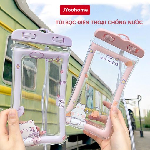 Túi Đựng Điện Thoại Chống Nước JYoohome Có Dây Đeo Bọc Điện Thoại Du Lịch Dã Ngoại Đi Xe - Ảnh 2