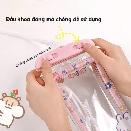 Túi Đựng Điện Thoại Chống Nước JYoohome Có Dây Đeo Bọc Điện Thoại Du Lịch Dã Ngoại Đi Xe - Ảnh 4