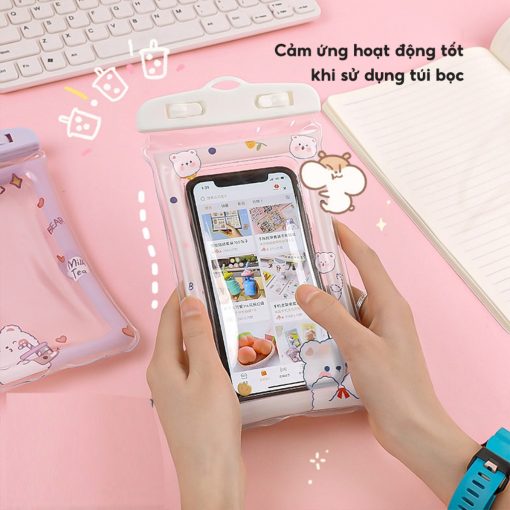 Túi Đựng Điện Thoại Chống Nước JYoohome Có Dây Đeo Bọc Điện Thoại Du Lịch Dã Ngoại Đi Xe - Ảnh 5