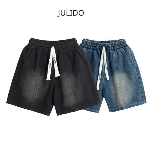 [Mã FADEP0706 giảm đến 30k đơn từ 99k] Quần Short Jean Nam Wash JULIDO - Ảnh 2