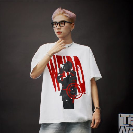 LOCAL BRAND Áo thun The Weird Phong Cách Unisex Form Rộng ATK966 - Ảnh 4