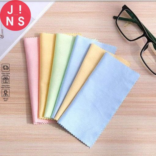 khăn lau kính đa năng chuyên dụng lau kính cận lau điện thoại mắt kính jins - Ảnh 2