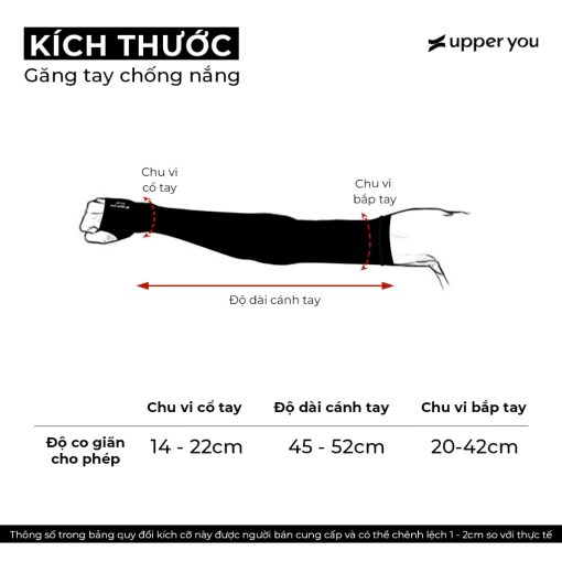 [Combo3] Găng Tay Chống Nắng UV UPF+ Cao Cấp UPPER YOU Xỏ Ngón, Không Xỏ Ngón Thun Lạnh Co Giãn 4 Chiều - OTX01/OTK01 - Ảnh 4
