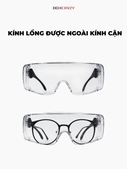 Kính Chống Bụi đi đường DOKCRAZY FOGLY cho người đi xe máy, xe đạp siêu Xịn Xò - Ảnh 4