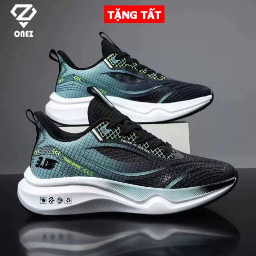 Giày thể thao nam GF69 1Z giày sneaker vải nam thoáng khí đế cao su - Ảnh 2