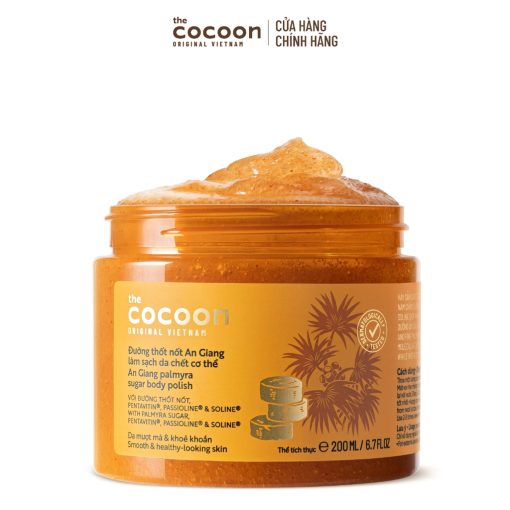 Tẩy da chết cơ thể đường thốt nốt An Giang Cocoon 200ml - Ảnh 3
