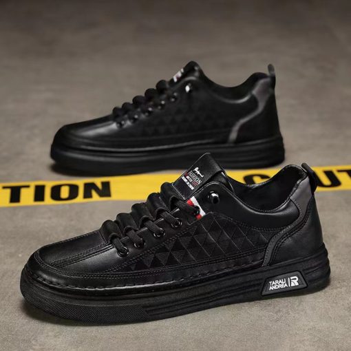 Giày sneaker thể thao nam Lakinta đế bằng phối màu phong cách Hàn Quốc GR01 - Ảnh 4