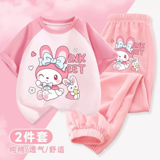 set bộ quần dài cho bé in hình dễ thương từ 14-43kg(d14) - Ảnh 4