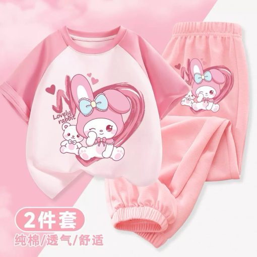 set bộ quần dài cho bé in hình dễ thương từ 14-43kg(d14) - Ảnh 6
