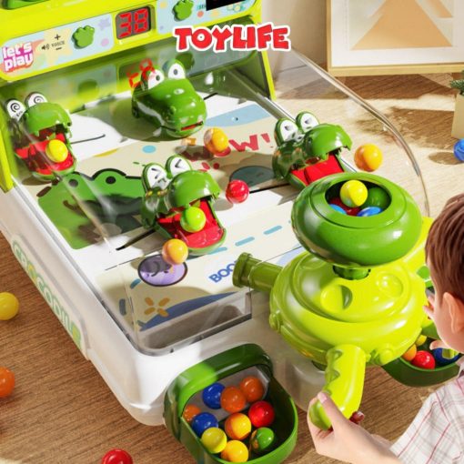 Đồ chơi máy bắn bóng pinball thế hệ mới tính điểm cho bé máy chơi game bắn bi pinball có đèn nhạc trẻ em TOYLIFE - Ảnh 3